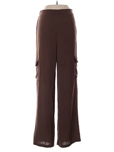 Pre-owned Fashion Nova Cargo Pants In Brown