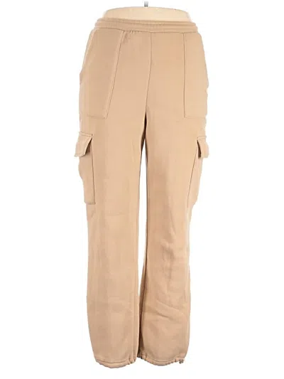 Pre-owned Fashion Nova Cargo Pants In Tan