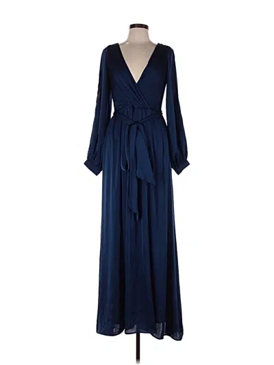 Pre-owned Fashion Nova Casual Dress In Blue