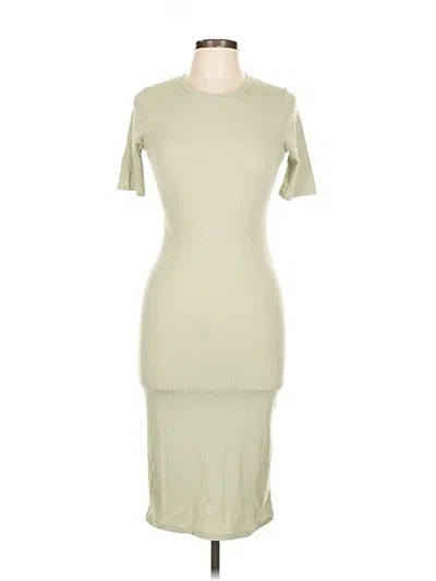 Pre-owned Fashion Nova Casual Dress In Green