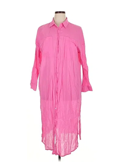 Pre-owned Fashion Nova Casual Dress In Pink