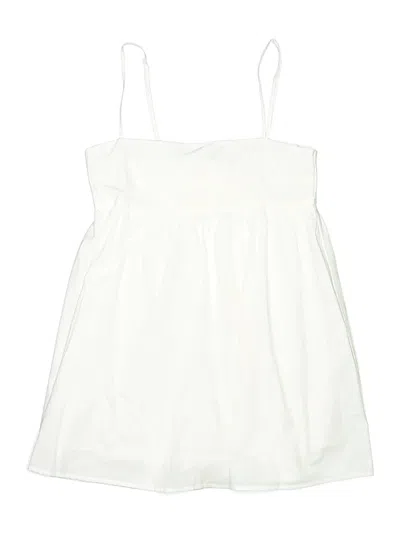 Pre-owned Fashion Nova Casual Dress In White