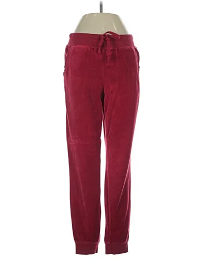 Pre-owned Fashion Nova Casual Pants In Burgundy