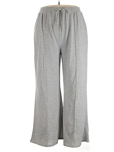 Pre-owned Fashion Nova Casual Pants In Gray