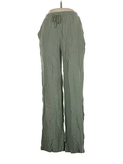 Pre-owned Fashion Nova Casual Pants In Green