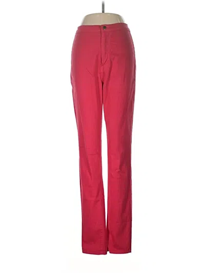 Pre-owned Fashion Nova Casual Pants In Red