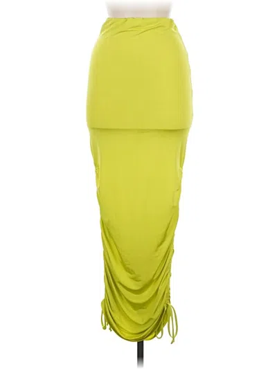 Pre-owned Fashion Nova Casual Skirt In Green