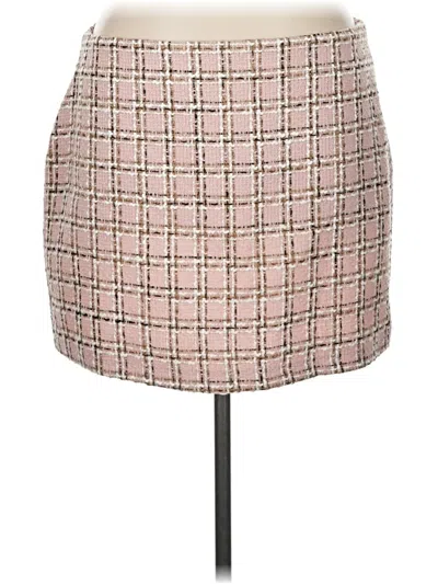 Pre-owned Fashion Nova Casual Skirt In Pink