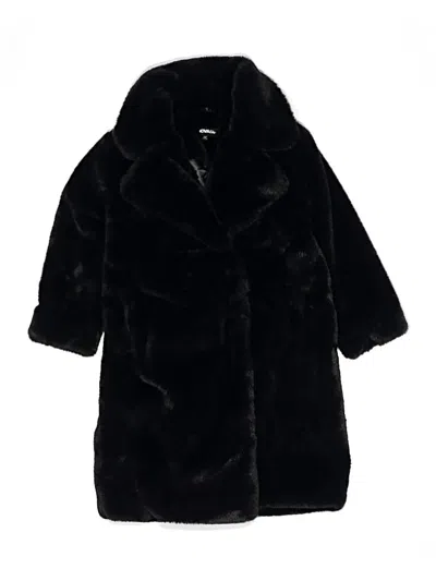 Pre-owned Fashion Nova Kids' Coat In Black
