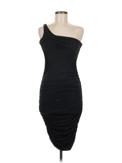 Pre-owned Fashion Nova Cocktail Dress In Black