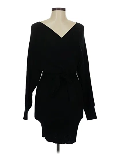 Fashion Nova Cocktail Dress In Black