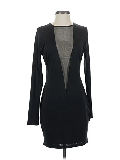 Pre-owned Fashion Nova Cocktail Dress In Black