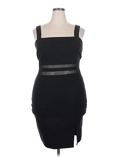 Fashion Nova Cocktail Dress In Black