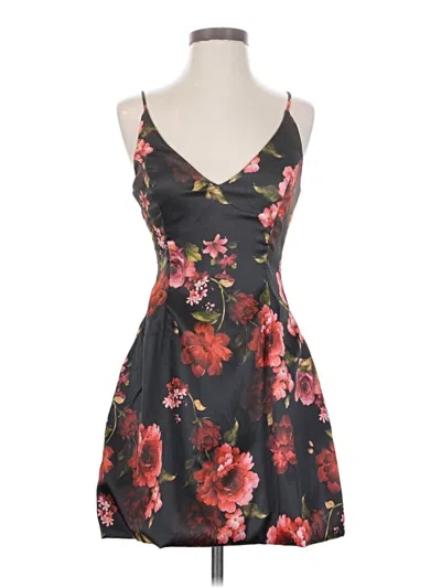 Pre-owned Fashion Nova Cocktail Dress In Black