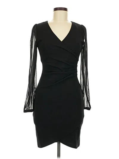 Fashion Nova Cocktail Dress In Black