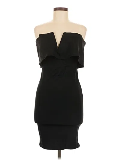 Pre-owned Fashion Nova Cocktail Dress In Black