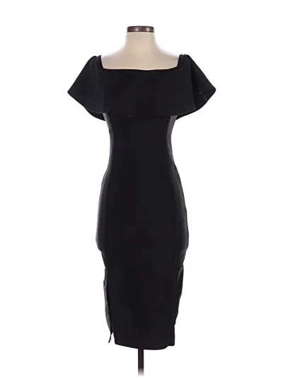 Fashion Nova Cocktail Dress In Black
