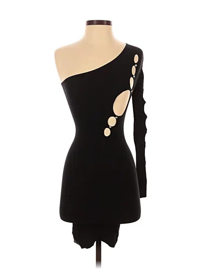 Pre-owned Fashion Nova Cocktail Dress In Black