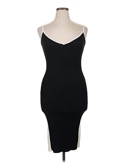 Pre-owned Fashion Nova Cocktail Dress In Black