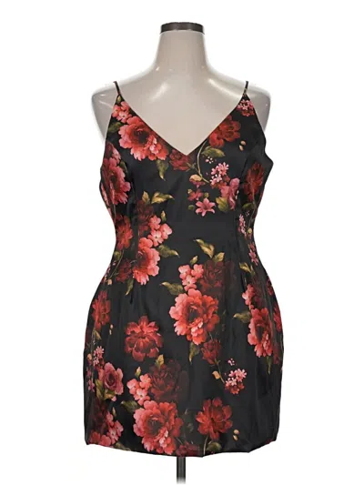 Pre-owned Fashion Nova Cocktail Dress In Black