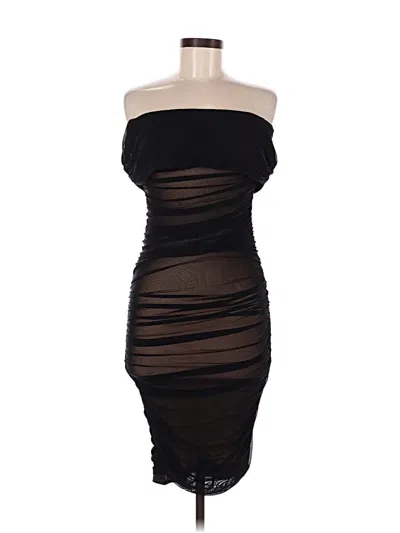 Fashion Nova Cocktail Dress In Black