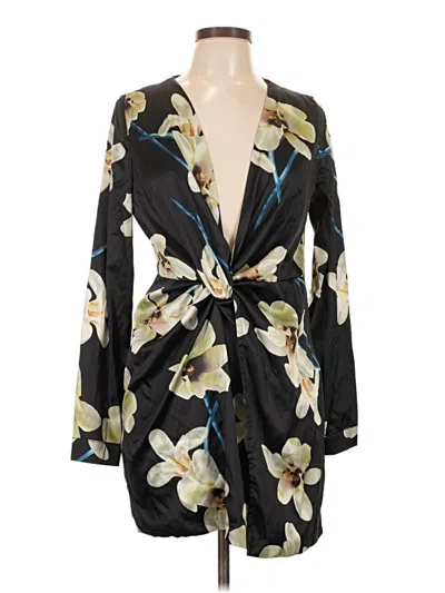 Fashion Nova Cocktail Dress In Black