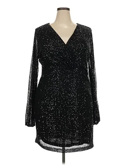 Fashion Nova Cocktail Dress In Black