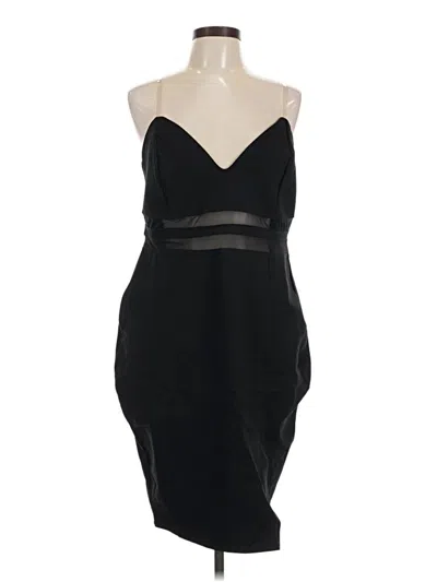 Fashion Nova Cocktail Dress In Black