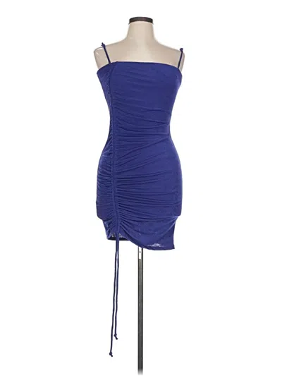 Fashion Nova Cocktail Dress In Blue