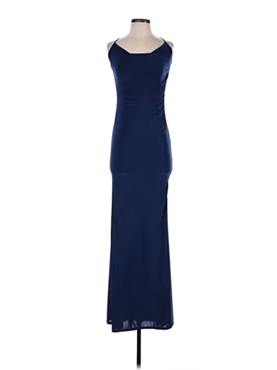 Pre-owned Fashion Nova Cocktail Dress In Blue