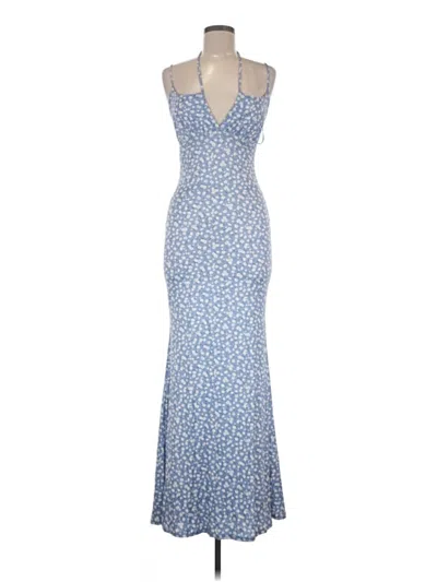 Pre-owned Fashion Nova Cocktail Dress In Blue