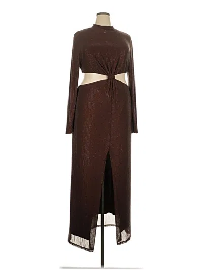 Fashion Nova Cocktail Dress In Brown