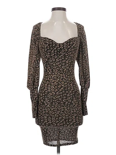 Pre-owned Fashion Nova Cocktail Dress In Brown