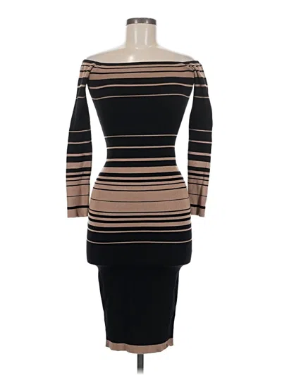 Pre-owned Fashion Nova Cocktail Dress In Brown