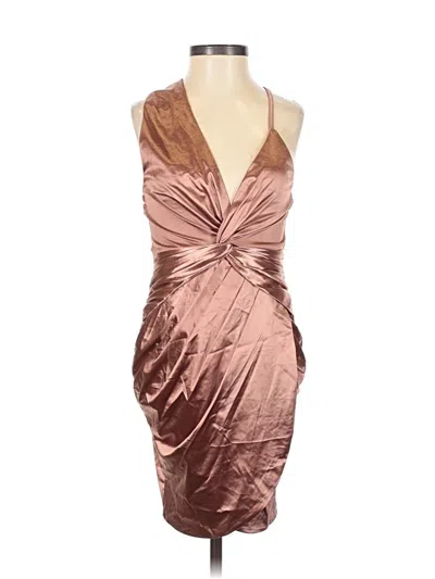 Fashion Nova Cocktail Dress In Brown