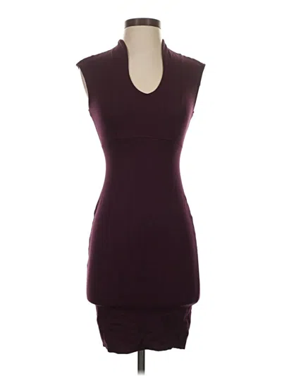 Pre-owned Fashion Nova Cocktail Dress In Burgundy