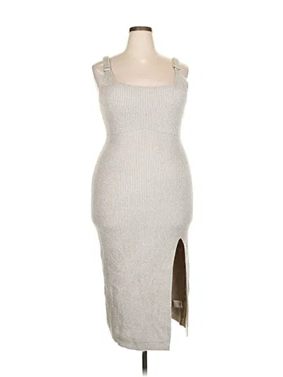 Pre-owned Fashion Nova Cocktail Dress In Gray