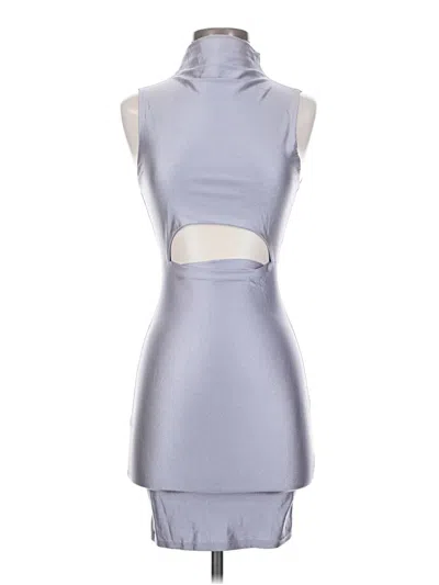 Pre-owned Fashion Nova Cocktail Dress In Gray