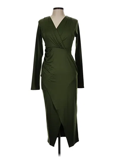 Fashion Nova Cocktail Dress In Green