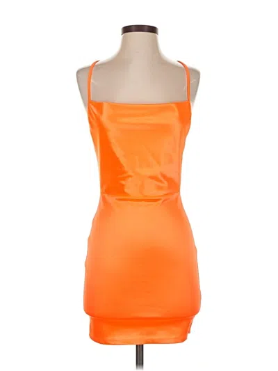 Fashion Nova Cocktail Dress In Orange