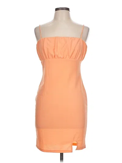 Pre-owned Fashion Nova Cocktail Dress In Orange
