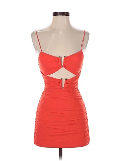 Fashion Nova Cocktail Dress In Orange