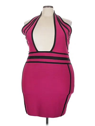 Fashion Nova Cocktail Dress In Pink
