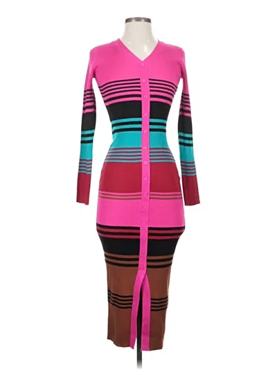 Pre-owned Fashion Nova Cocktail Dress In Pink