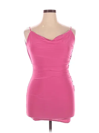 Fashion Nova Cocktail Dress In Pink