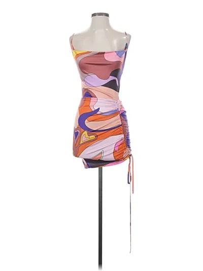 Pre-owned Fashion Nova Cocktail Dress In Purple