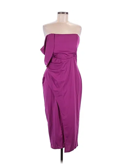 Pre-owned Fashion Nova Cocktail Dress In Purple