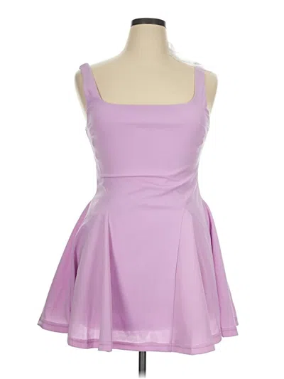 Pre-owned Fashion Nova Cocktail Dress In Purple