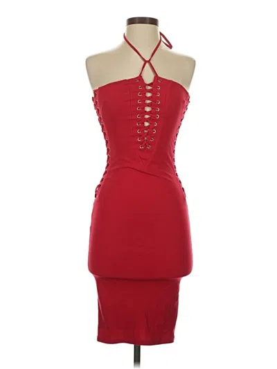 Fashion Nova Cocktail Dress In Red