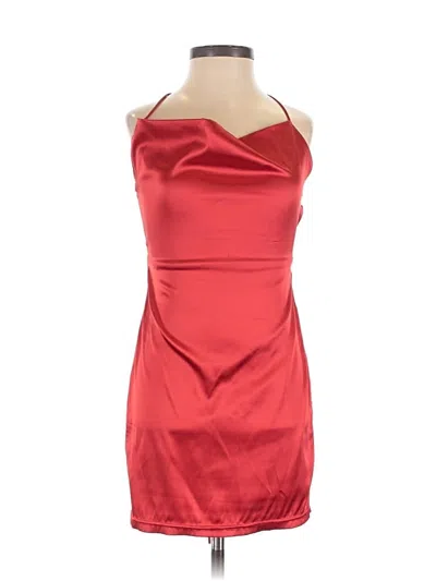 Pre-owned Fashion Nova Cocktail Dress In Red